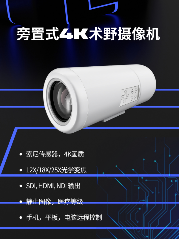 4K NDI旁置式术野摄像机