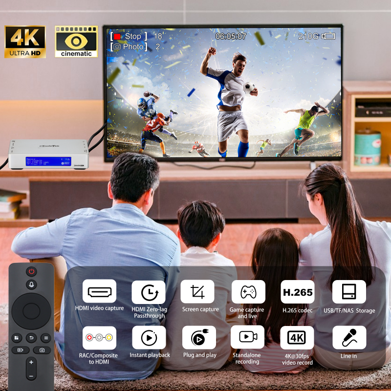 4K HDMI 视频录像机 - 图片 5