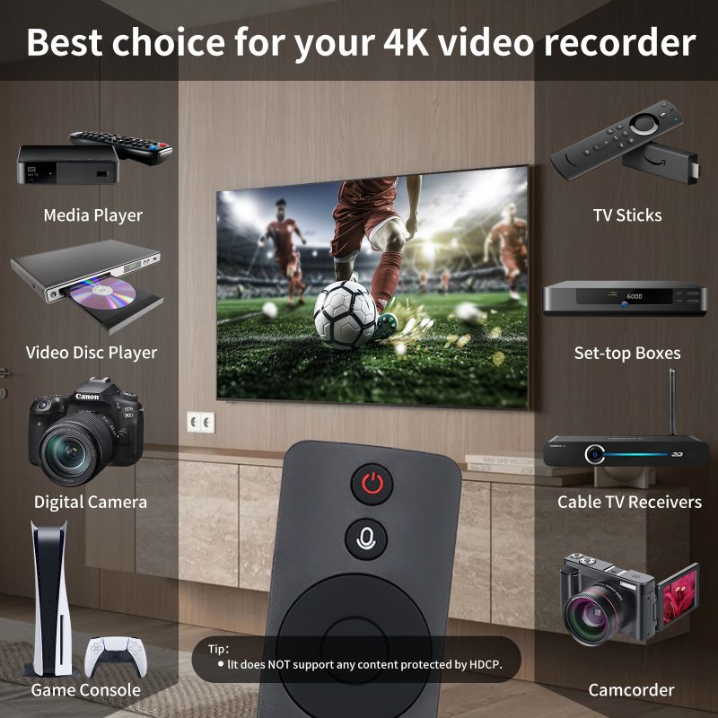 4K HDMI 视频录像机 - 图片 4